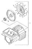 Part Location Diagram of 94339GS Generac MOTOR, EPW, KARCH
